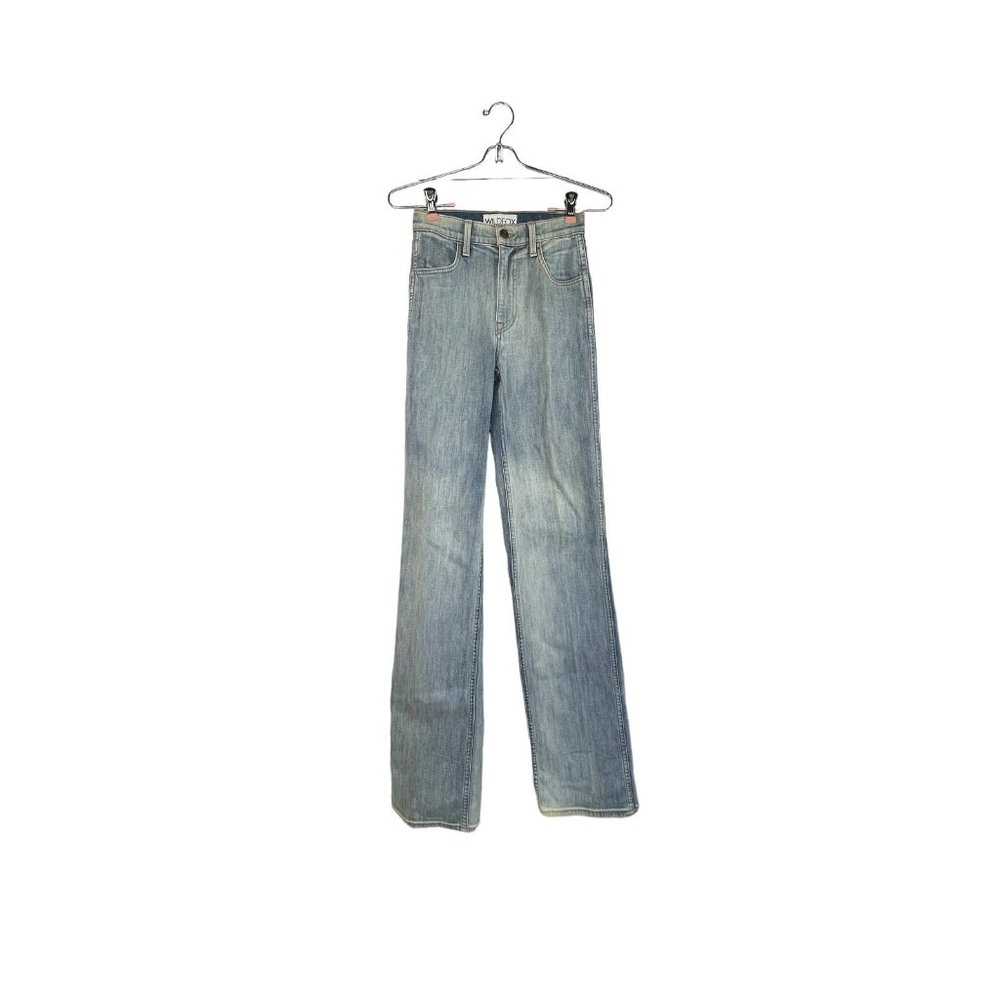 WILDFOX Luca High Rise Straight Jeans 23